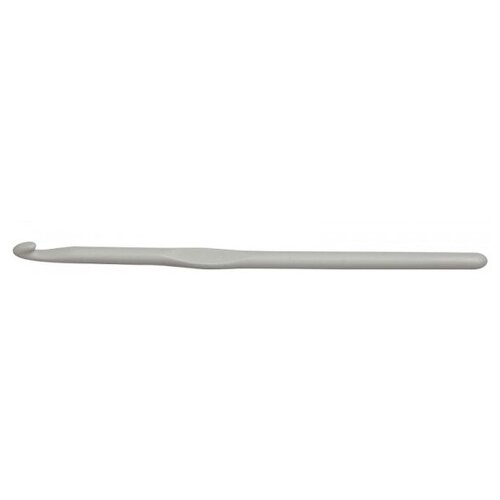Крючок Knit Pro Basix Aluminum 30776, длина 15 см, серый крючок для вязания basix aluminum 2 5мм knitpro 30772