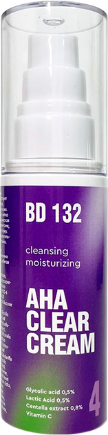 Крем для лица увлажняющий матирующий Beautydrugs BD 132 AHA Clear Cream 4 50 мл