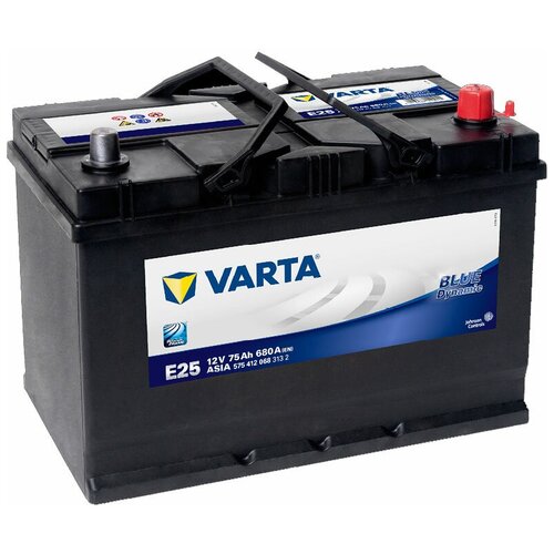 фото Аккумулятор varta blue dynamic e25 75 ач 680а обр. пол.