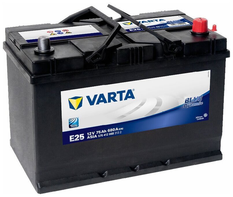 Аккумуляторная батарея Blue Dynamic [12V 75Ah 680A] VARTA / арт. 575412068 - (1 шт)