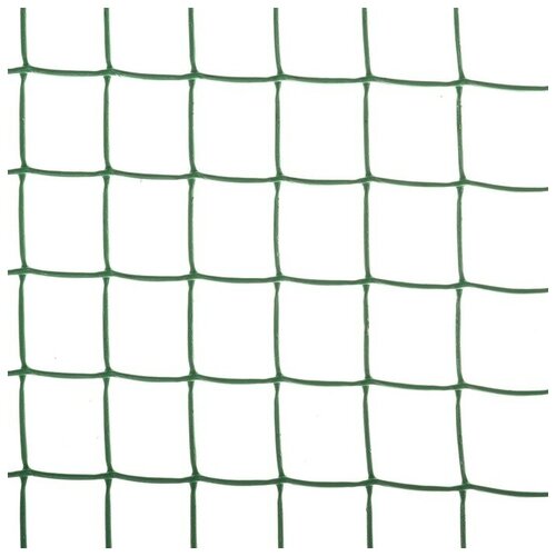 сетка садовая ячейка 20 20мм ширина 0 5м намотка 20м Сетка садовая, 1 × 20 м, ячейка 50 × 50 мм, пластиковая, зелёная, Greengo