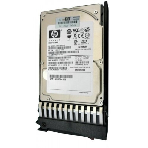 Жесткий диск HP 418398-001 72Gb SAS 2,5 HDD жесткий диск hp 504015 001 72gb sas 2 5 hdd