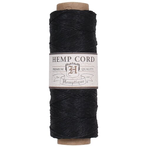 Hemptique HS10CO, 5 мм62.5 м, black hemptique hs10co 0 5 мм х62 5 м blue