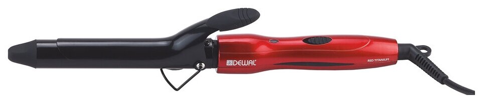 Плойка для волос DEWAL PRO RED TITANIUM, 25 мм, 40Вт