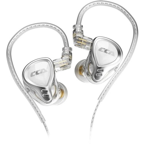 CCA CA16 PRO without mic white - внутриканальные гибридные наушники 856000₽
