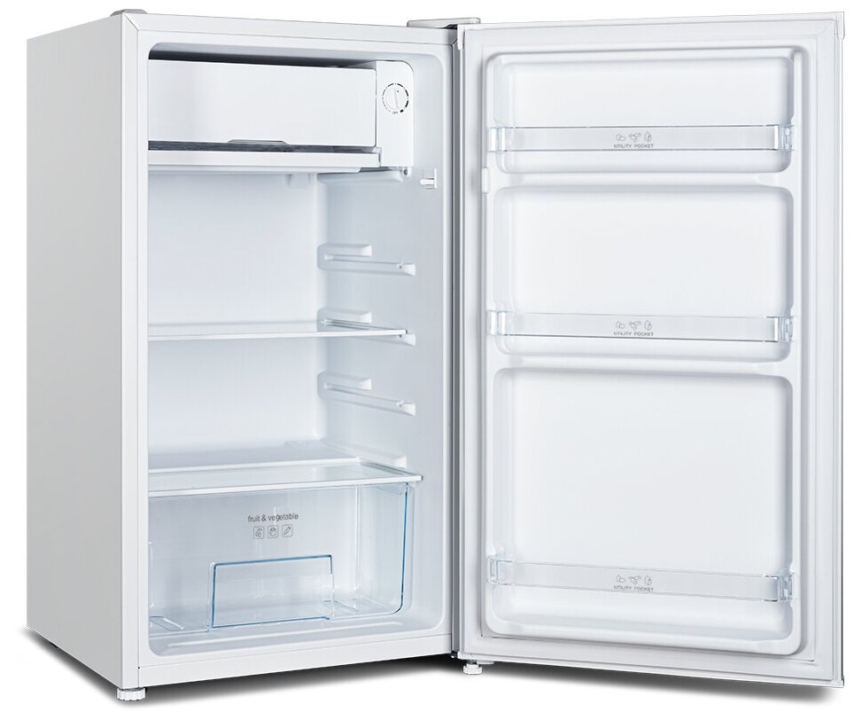 Холодильник NORDFROST RF 90 W однокамерный с НТО, 92 л, белый - фотография № 2