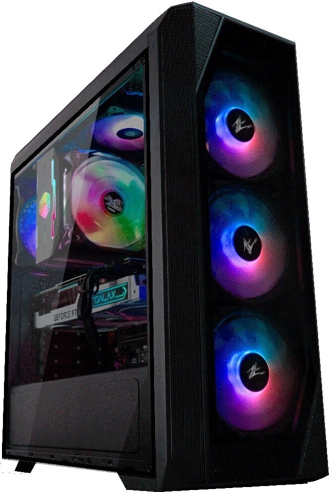 Корпус Midi-Tower ATX Zalman N5 TF Black черный