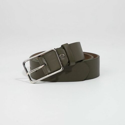 фото Ремень сима-ленд, размер 115, зеленый сима-лэнд