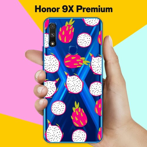 Силиконовый чехол Питайя на Honor 9X Premium силиконовый чехол питайя на honor 30i