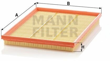 Воздушный фильтр Mann-Filter - фото №6