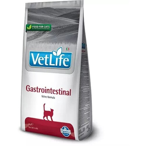 Сухой диетический корм для кошек Farmina Vet Life Gastro-Intestinal, при нарушениях пищеварения 10 кг