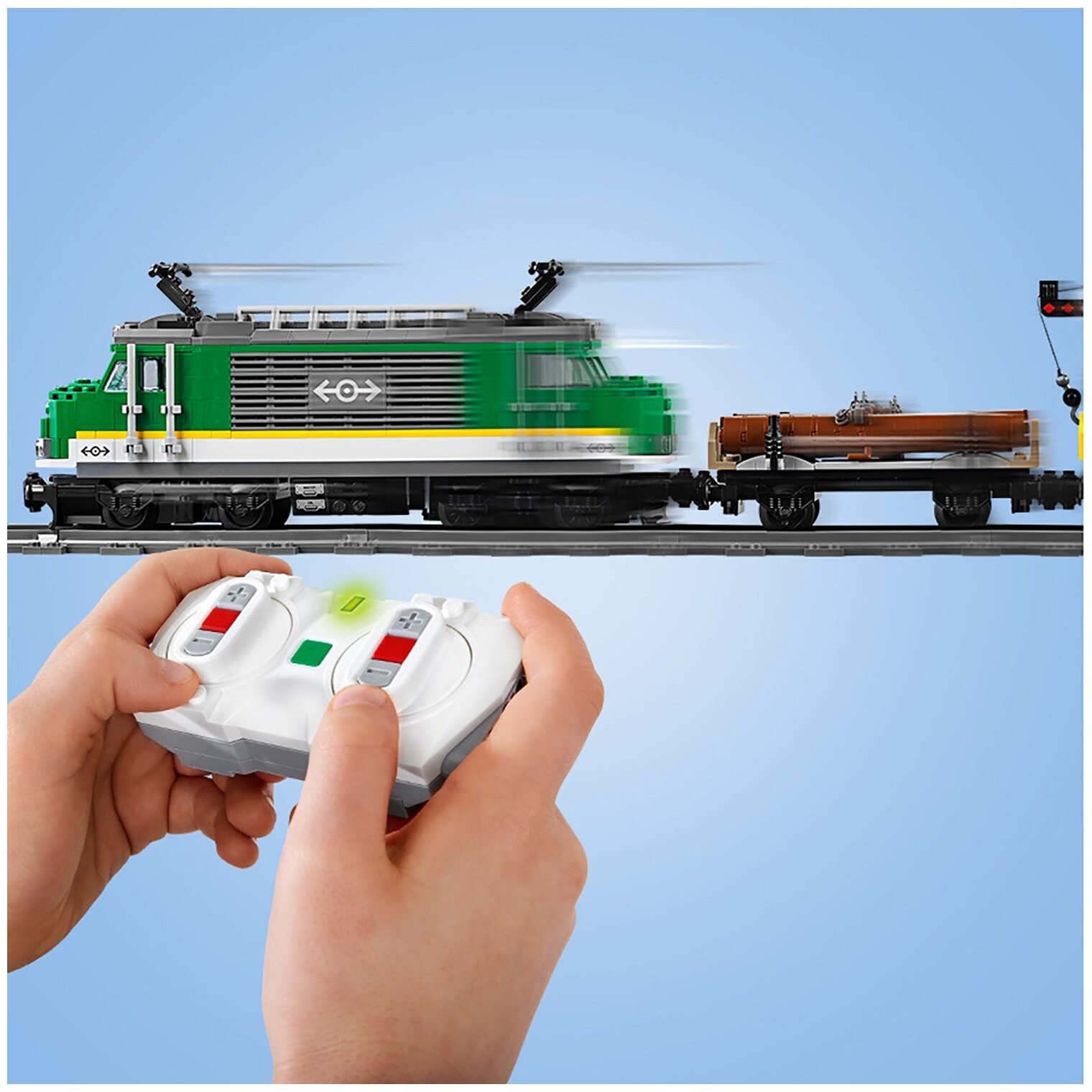 Конструктор LEGO City Trains 60198 Товарный поезд