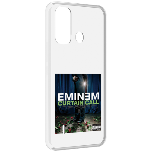 Чехол MyPads Eminem CURTAIN CALL, THE HITS для ITEL A49 / A58 / A58 Pro задняя-панель-накладка-бампер