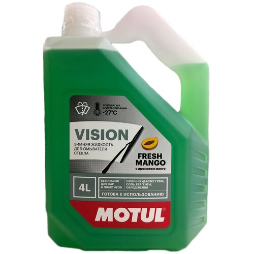 MOTUL 109335 - Жидкость стеклоомывателя MOTUL VISION FRESH MANGO -27 4л