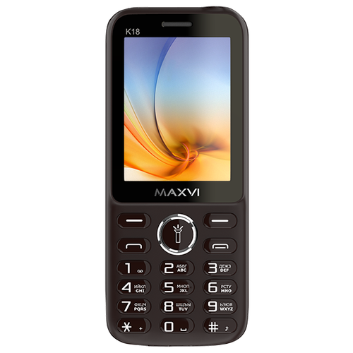 Телефон MAXVI K18, черный