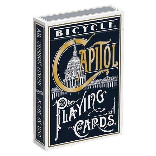 Игральные карты Bicycle Capitol / Капитолий, синие