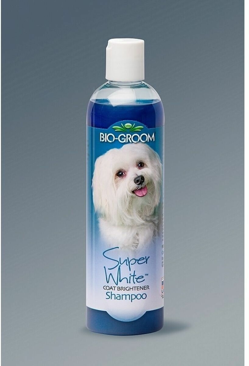 Bio-Groom Super White Shampoo шампунь для собак белого и светлых окрасов 355 мл