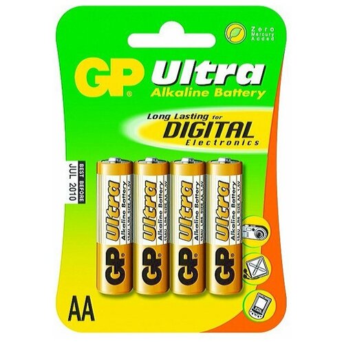 Батарейка Батарейка AA щелочная Ultra GP Alkaline GP15AE-2CR8