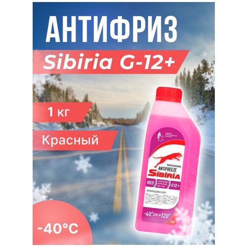 Антифриз Sibiria -40 G-12+ 1 кг