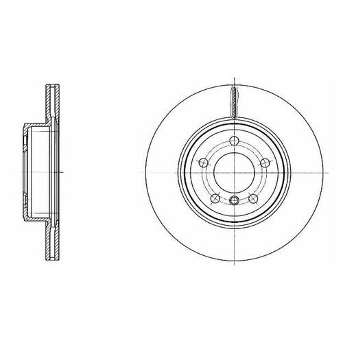 фото Тормозной диск roadhouse 61548.10 для bmw 5 серия f10,f11 road house
