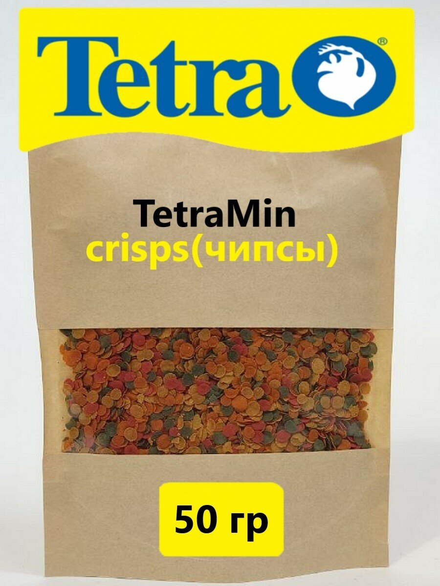 Корм для рыб TetraMin Pro Crisps, 50 гр, чипсы, для любых видов тропических рыб