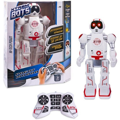 Робот XTREM BOTS Шпион. ИК управление, световые и звуковые эффекты 20 функций