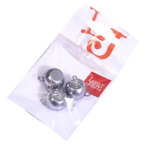 фото Груз-головки разборные lucky john ball 25г, 3шт