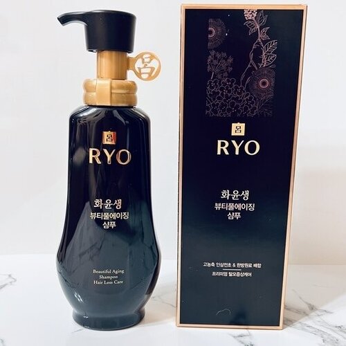 Ryo Антивозрастной шампунь, против седины выпадения волос (350мл) Beautiful Aging Hair Loss Care