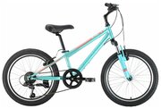 Велосипед Stark Respect 20.1 V Steel (2023) 10" морская волна/красный/синий