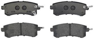 Дисковые тормозные колодки задние brembo P56082 для Infiniti QX4, Infiniti QX56, Infiniti QX80, Nissan Patrol (4 шт.)