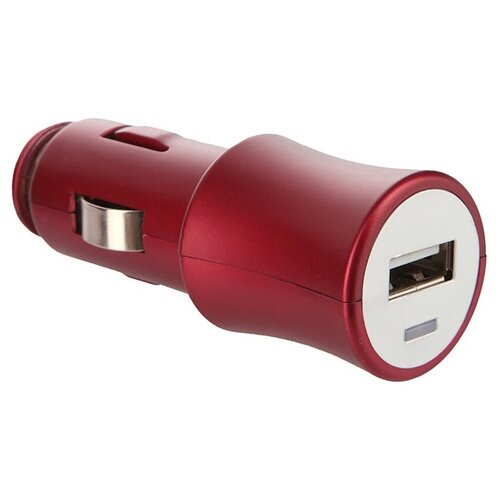 Автомобильное зарядное устройство Air J USB red автомобильное зарядное устройство air j usb white