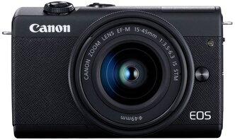 Фотоаппарат Canon EOS M200 Kit EF-M 15-45mm F/3.5-6.3 IS STM, черный