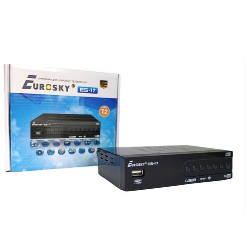 Тюнер DVB-T2 Eurosky ES-17 (IPTV)