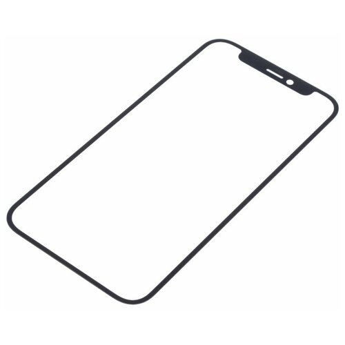 Стекло модуля для Apple iPhone 12 mini, черный, AAA стекло модуля для apple iphone 11 pro черный aaa