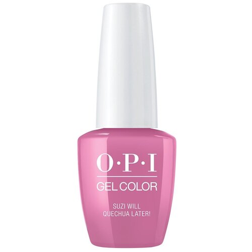 OPI Гель-лак GelColor Peru, 15 мл, Suzi Will Quechua Later! opi гель лак gelcolor peru 15 мл suzi will quechua later