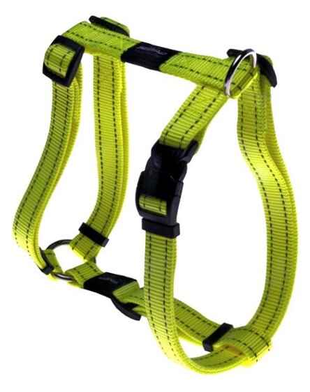 Шлейка Rogz Classic Harness L (SJ06) Желтый - фотография № 1