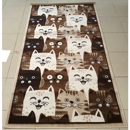 Ковер Вэлден Янтарь Кидс Yk020_02E1, Размер 1,5 На 1 М, Цвет Коричневый/Бежевый, Вес 2,835 Кг