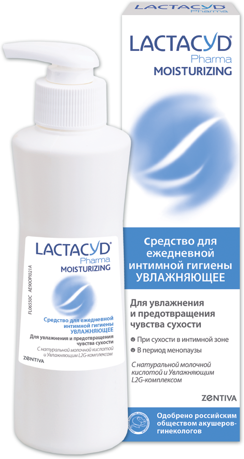 Лактацид Фарма Moisturing увлажняющий средство д/интим гигиены 250 мл 1 шт