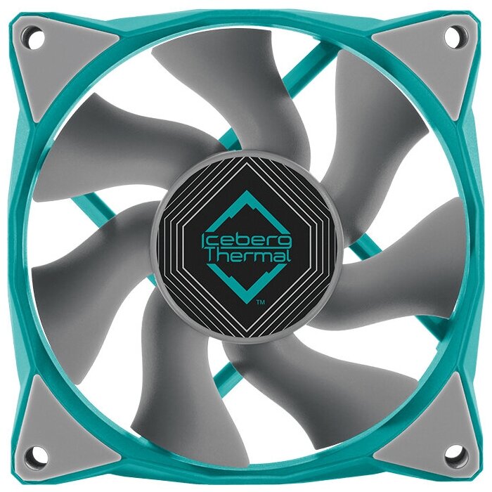 Вентилятор iceberg 80x80x25 IceGALE Xtra TEAL 800 - 3000 RPM