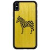 Чехол Timber&Cases для Apple iPhone X/XS, TPU, WILD collection - Зебра (Желтый Кото - Эвкалипт) - изображение