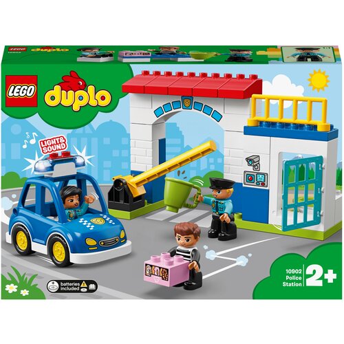 конструктор lego duplo полицейский участок и вертолёт с 2лет Конструктор LEGO DUPLO 10902 Полицейский участок, 38 дет.