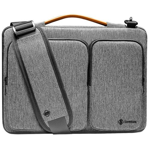 Сумка Tomtoc Defender Laptop Shoulder Bag A42 для ноутбуков 14-13,5" серая (A42-C01G)