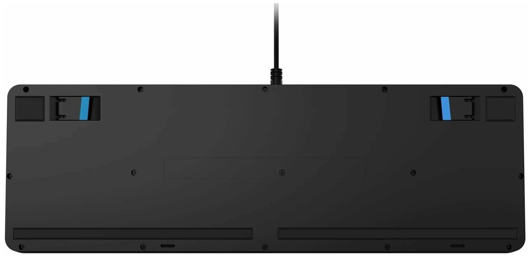 Клавиатура LENOVO Legion K300, USB, c подставкой для запястий, красный [gy40y57709] - фото №4