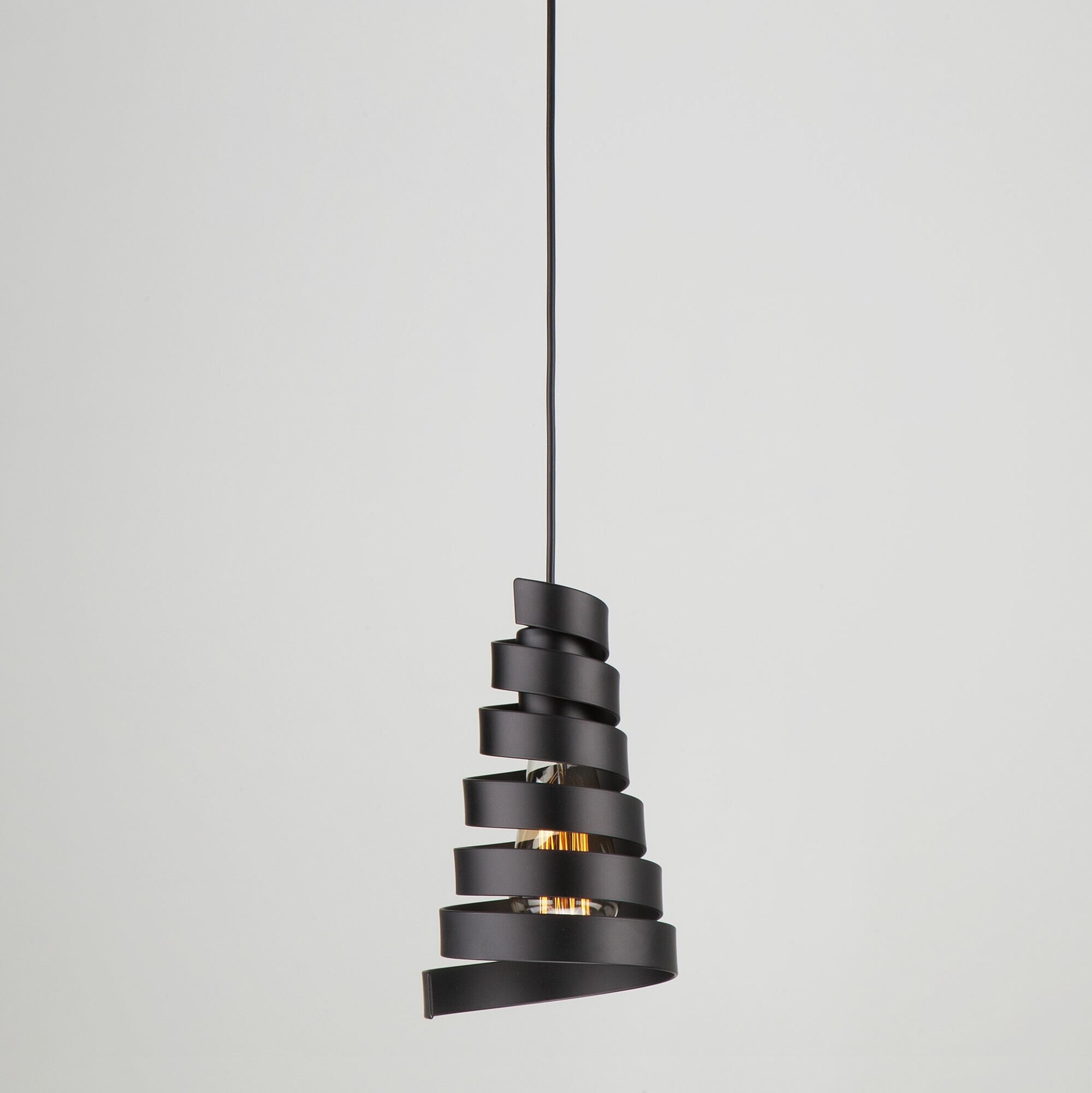 Подвесной светильник в стиле лофт Eurosvet Storm 50058/1 черный IP20