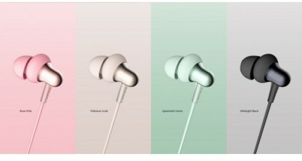 Проводные наушники 1MORE Stylish Dual-Dynamic In-Ear E1025, розовый - фото №17