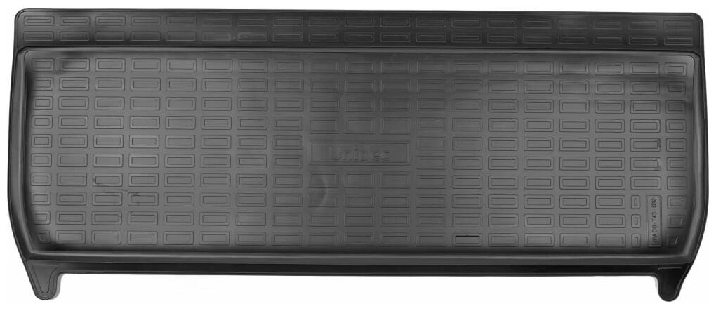 Коврик багажника (полиуретан) Kia Carnival IV (2020) (разложенный 3 ряд) (NPA00-T43-032)