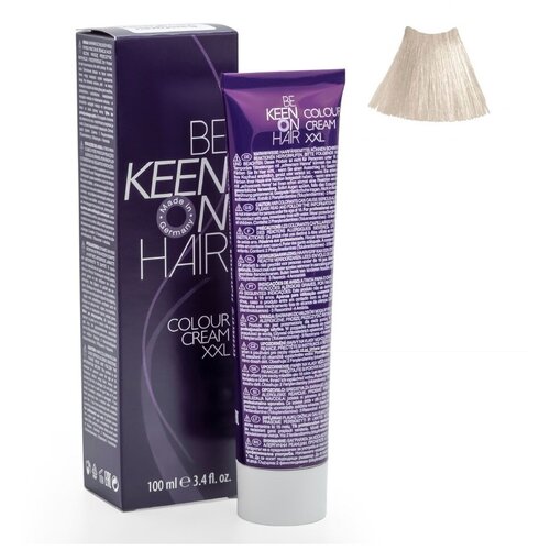 KEEN Be Keen on Hair крем-краска для волос XXL Colour Cream, 9.31 hellblond gold asch