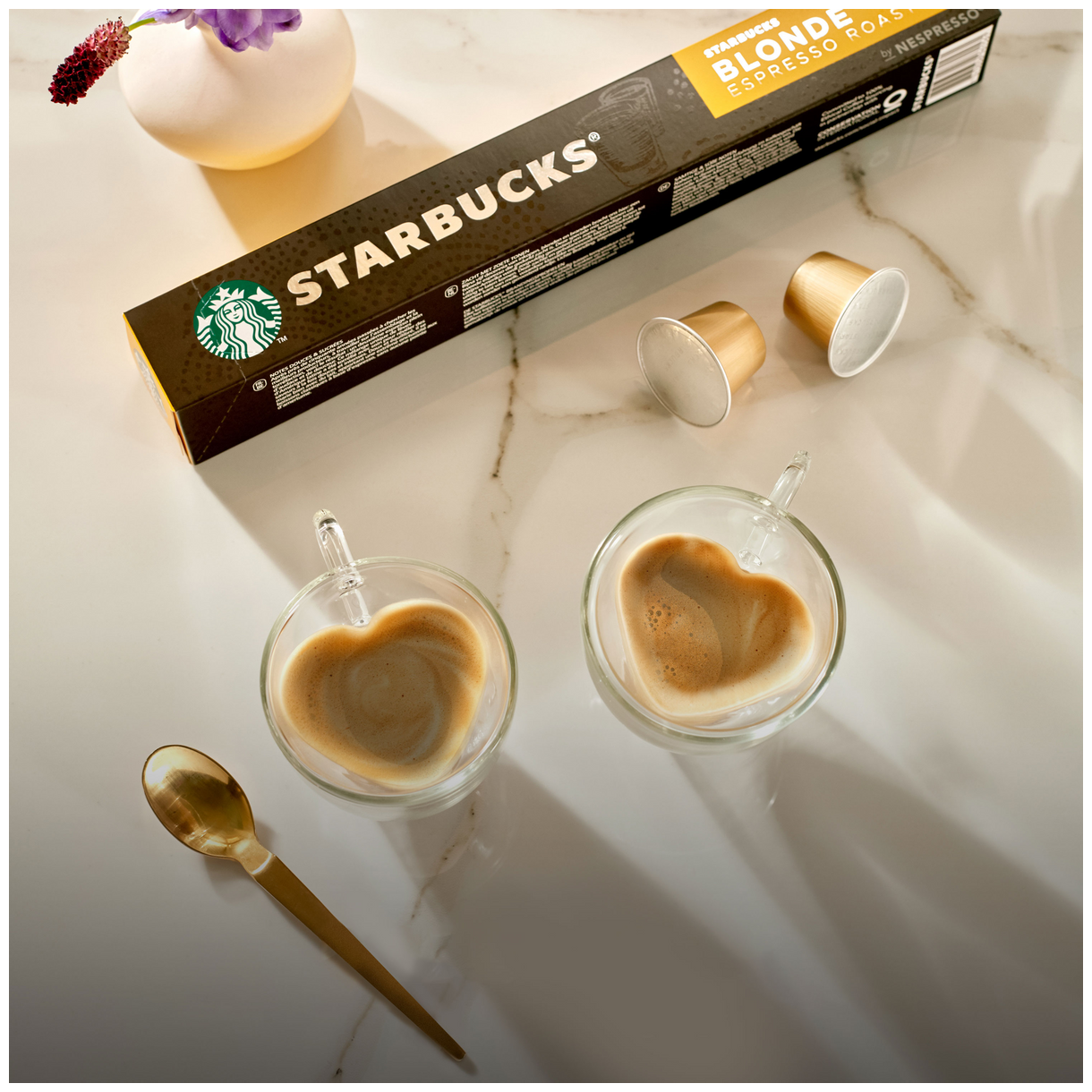 Кофе в капсулах Starbucks Blonde® Espresso Roast, 10 кап. в уп. - фотография № 9