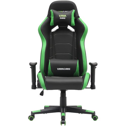 фото Компьютерное кресло vmmgame astral игровое, обивка: искусственная кожа, цвет: малахитиво-зеленый