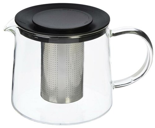 Satoshi Kitchenware Чайник заварочный Цейлон 1,5 л, 1.5 л, черный
